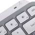 Клавиатура Logitech MX Keys Mini,  USB, Bluetooth/Радиоканал, заводское нанесение кириллицы, серебристый [920-010502]